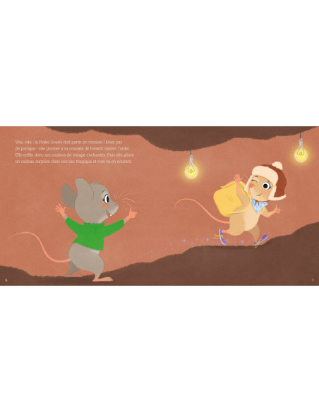 GRISETTE LA PETITE SOURIS AU SECOURS DE SES AMIS