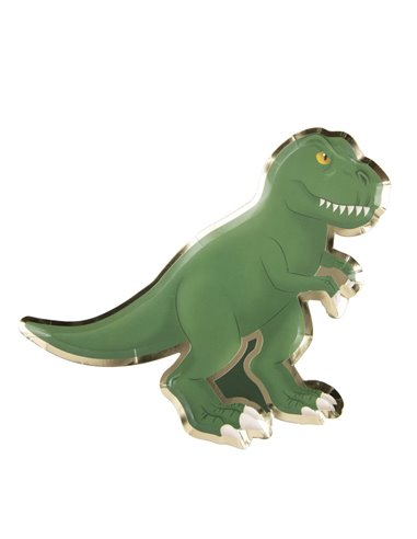 ASSIETTES DINO 23CM X8