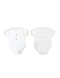 SET DE 8 CARTES DE PRONOSTICS GENDER REVEAL
