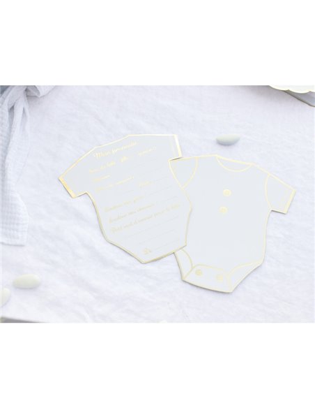 SET DE 8 CARTES DE PRONOSTICS GENDER REVEAL