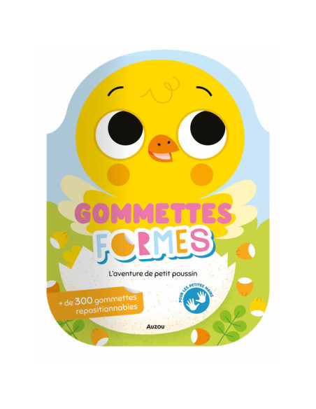 Gommettes formes : l'aventure de petit poussin