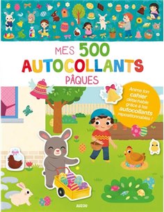 Mes 500 autocollants Pâques - Auzou