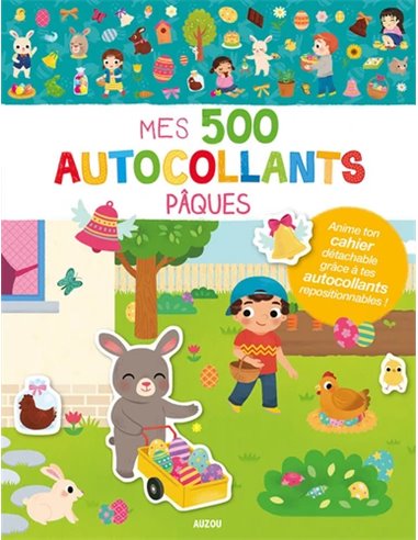 Mes 500 autocollants Pâques - Auzou