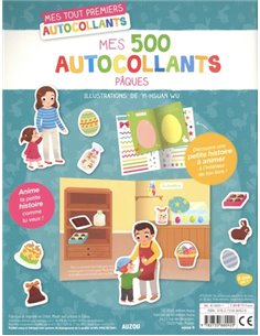 Mes 500 autocollants Pâques - Auzou 2