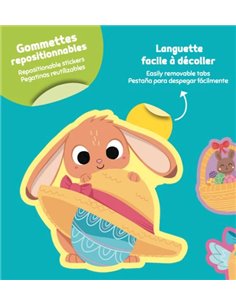 Ma pochette de gommettes : Pâques 2