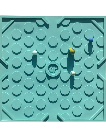 Plaque de billes Game Plak' Bubble turquoise