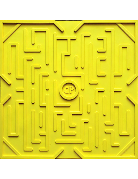 Jeu Plak' Laby Jaune - plaque de billes