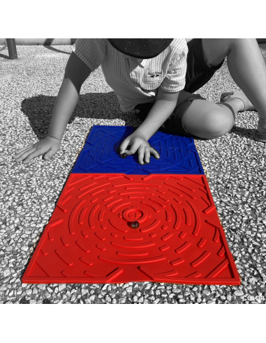 Plaque de billes Game Plak' Target rouge