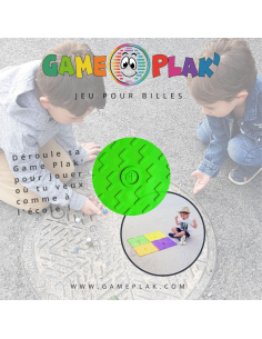 Game Plak' Eclair Verte - plaque de billes 2