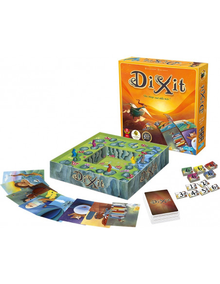Dixit - Jeu de Société Créatif et Poétique - 3-6 Joueurs - Dès 8 ans