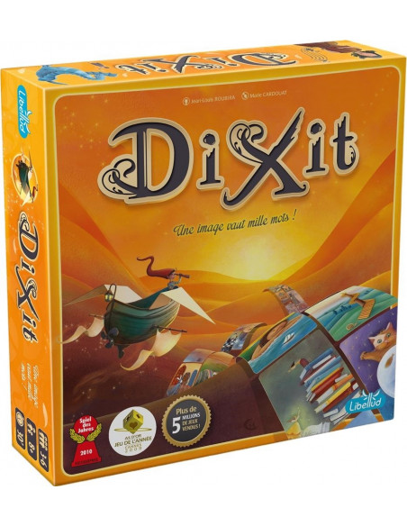 Dixit - Jeu de Société Créatif et Poétique - 3-6 Joueurs - Dès 8 ans