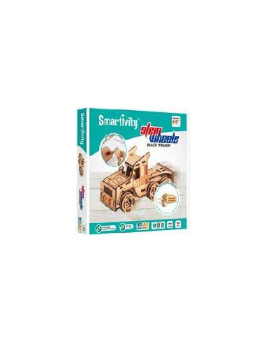 Smartivity stem wheels race truck