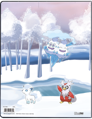 Pokémon : Portfolio "Forêt Givrée" A4 180 cartes