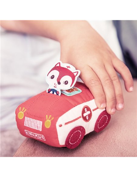 Voiture à friction Alice la renarde - LILLIPUTIENS