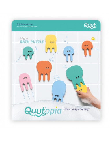 Quut - puzzle de bain - meduse