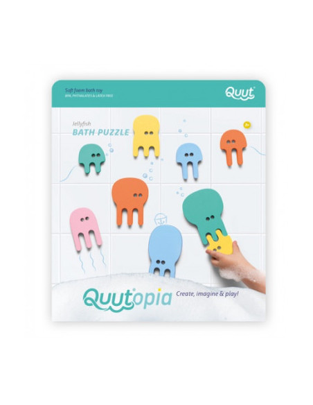 Quut - puzzle de bain - meduse