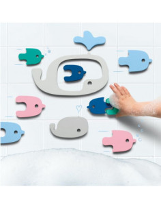 Quut - puzzle de bain - baleine 2