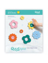 Quut - puzzle de bain - flower power