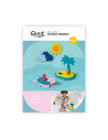 Quut - puzzle de bain - l'ile au tresor