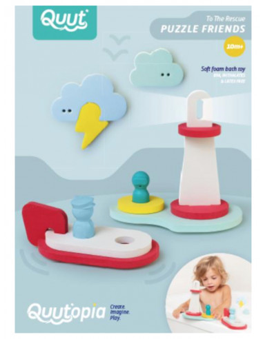 Quut - puzzle de bain - a la rescousse !