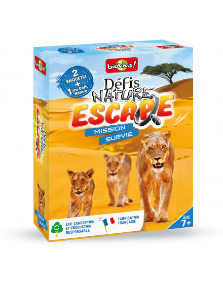 Défi nature escape- mission survie