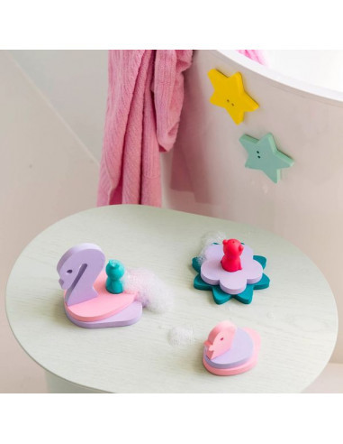 Quut - puzzle de bain - la mare enchantee