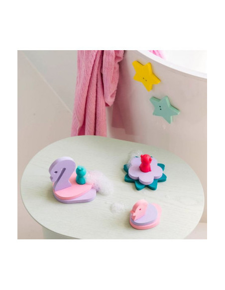 Quut - puzzle de bain - la mare enchantee