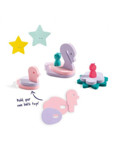 Quut - puzzle de bain - la mare enchantee