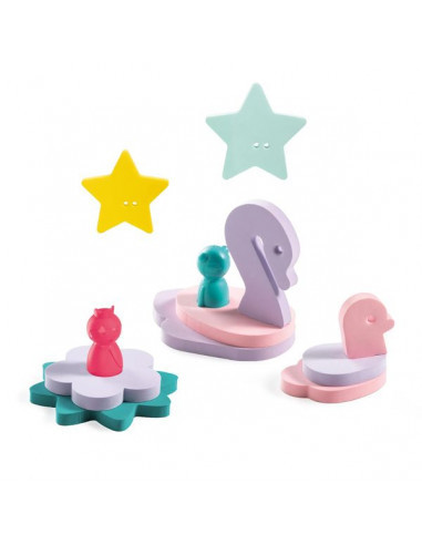 Quut - puzzle de bain - la mare enchantee