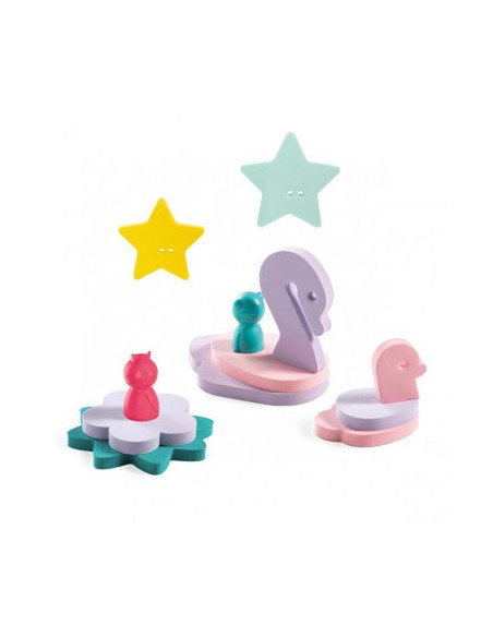 Quut - puzzle de bain - la mare enchantee