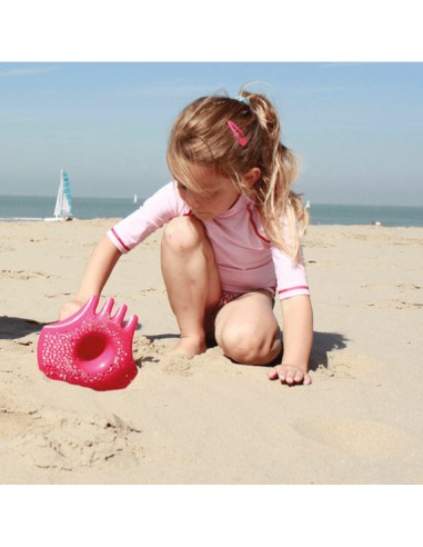 Quut - jouet de plage - triplet cerise