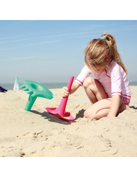 Quut - jouet de plage - triplet cerise