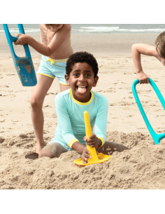 Quut - jouet de plage - triplet jaune 2