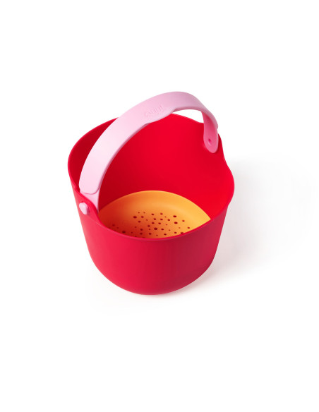 Quut - jouet de plage - seau bucki cerise rose banane