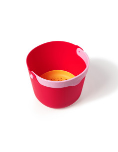 Quut - jouet de plage - seau bucki cerise rose banane 2