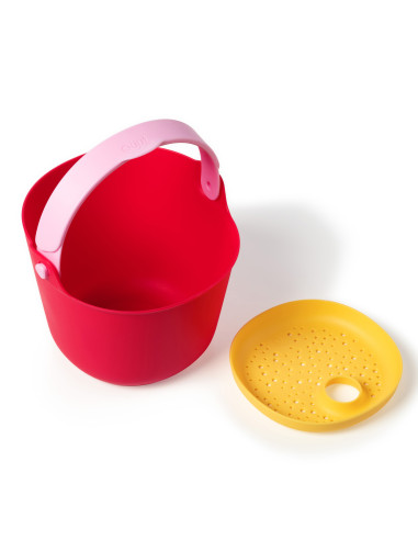 Quut - jouet de plage - seau bucki cerise rose banane