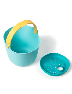 Quut - jouet de plage - seau bucki lagon bleu banane 2