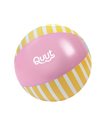 QUUT - BALLON DE PLAGE 30CM ROSE BANANE