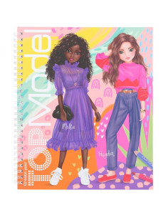 TOPMODEL ALBUM A COLORIER CREATE YOUR TOPMODEL
