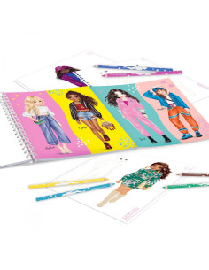 TOPMODEL ALBUM A COLORIER CREATE YOUR TOPMODEL 2