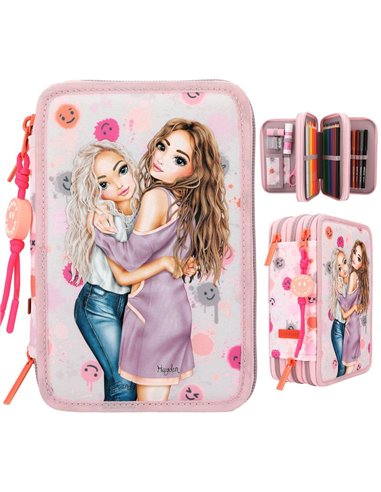 TOPModel Trousse 3 compartiments HAPPY TOGETHER