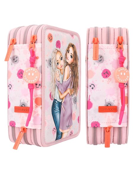 TOPModel Trousse 3 compartiments HAPPY TOGETHER