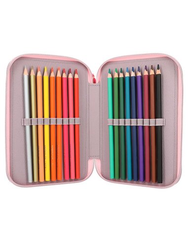 TOPModel Trousse 3 compartiments HAPPY TOGETHER