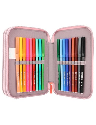TOPModel Trousse 3 compartiments HAPPY TOGETHER