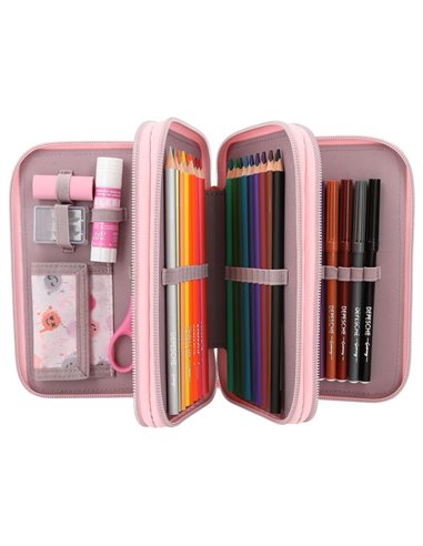 TOPModel Trousse 3 compartiments HAPPY TOGETHER