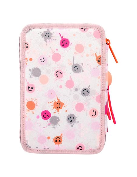 TOPModel Trousse 3 compartiments HAPPY TOGETHER