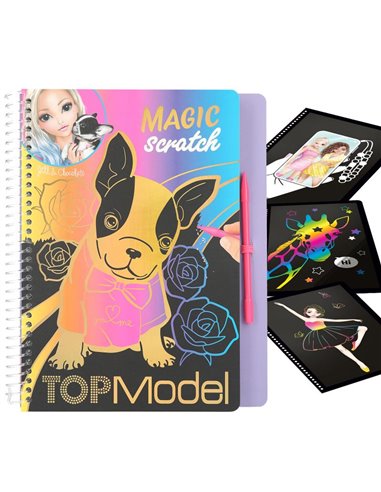TOPModel Magic-Scratch Book