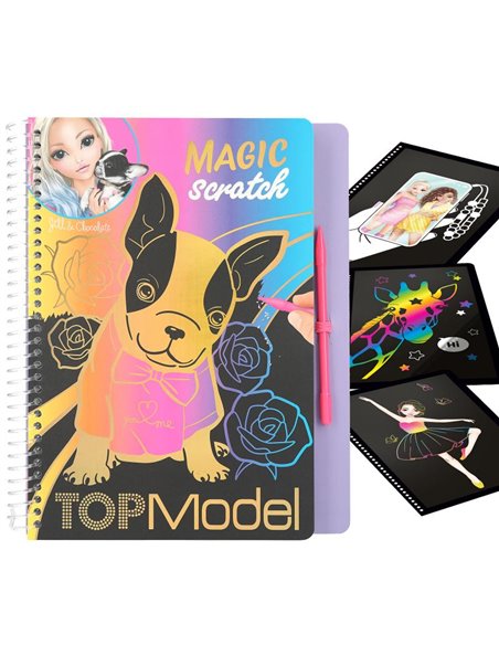 TOPModel Magic-Scratch Book