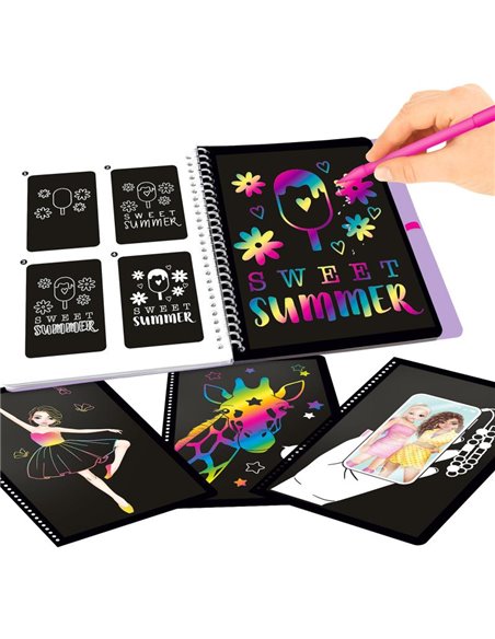 TOPModel Magic-Scratch Book