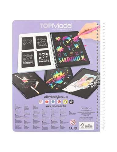 TOPModel Magic-Scratch Book